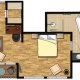Hotel Logierhus Langeoog - Zimmer Grundriss - Comfort Suite