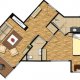 Hotel Logierhus Langeoog - Zimmer Grundriss - Royal Suite